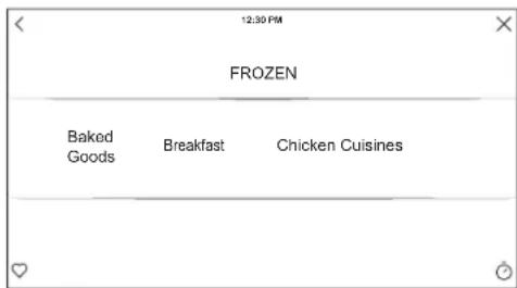 12:30 PM FROZEN Baked Goods Breakfast Chicken Cuisines