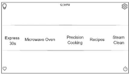 12:30 PM Express 30s Microwave Oven Precision Cooking Recipes Steam Clean