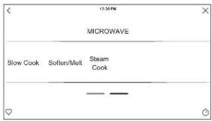 12:30 PM MICROWAVE Slow Cook Soften/Melt Steam Cook