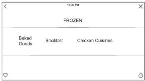 12:30 PM FROZEN Baked Goods Breakfast Chicken Cuisines