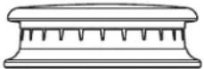 Monogram ZGP486LDNSS - Pour replacer les composants du brûleur : - 1