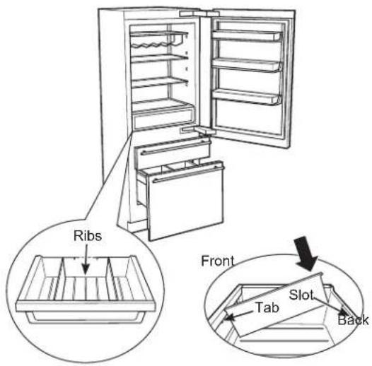 Ribs Front Tab Slot Back
