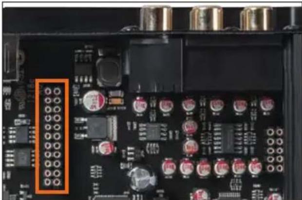 Audiotec Fischer DSP MINI - HELIX Extension Card slot (HEC slot) - 1
