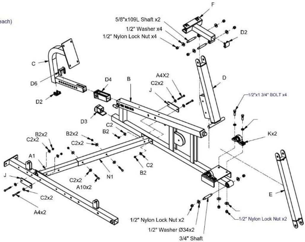 Body-Solid GLP - GLP.1-122005 - 4