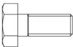 Body-Solid GSRM40 - Hardware List (in scale) - 2