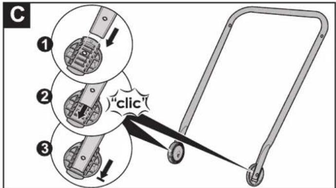 C ① ② ③ "click"