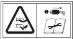 Wolf Garten Lycos 40/370 M - Caution! Sharp cutting blade - 1