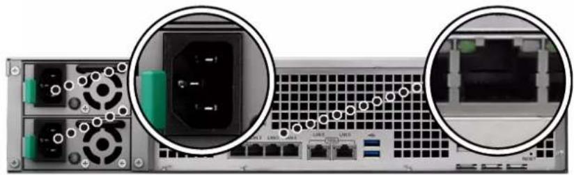 SYNOLOGY FS3600 - Sådan tilslutter du RX1217sas/RX2417sas med FS3600: - 4