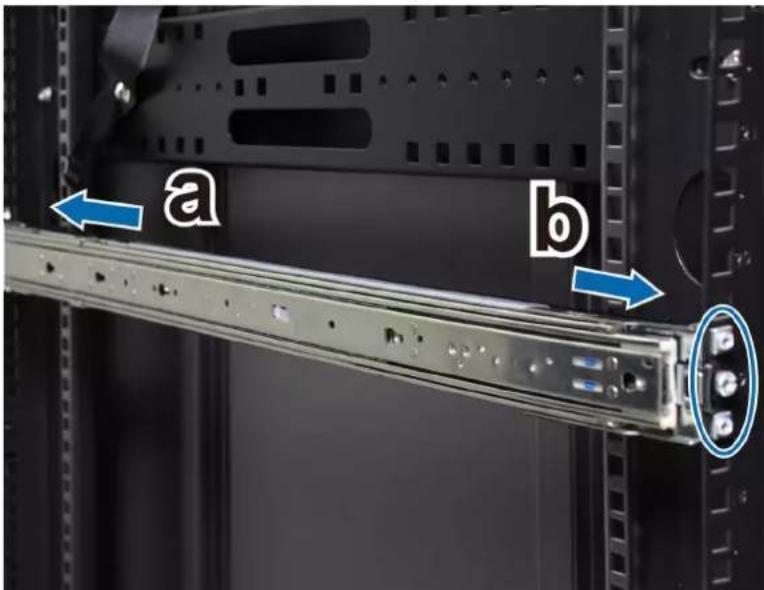 SYNOLOGY FS3600 - Sådan installerer du skinnesættet: - 1