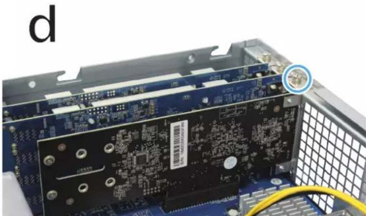 SYNOLOGY FS3600 - Sådan installerer du netværksinterfacekort: - 3