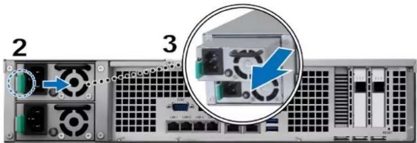 SYNOLOGY FS3600 - Udskift strømforsyningsenhed (PSU) - 1