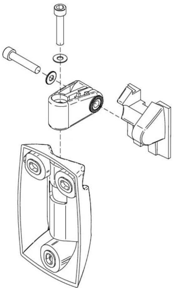 Ecler eMOTUS 5 OD - Procedure for installing on a surface: - 1