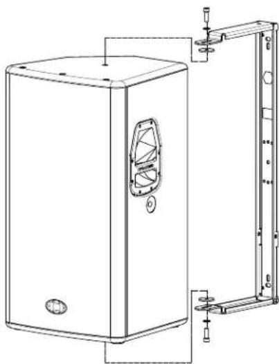 DYNACORD D-Lite D8 - Montageanleitung: - 2