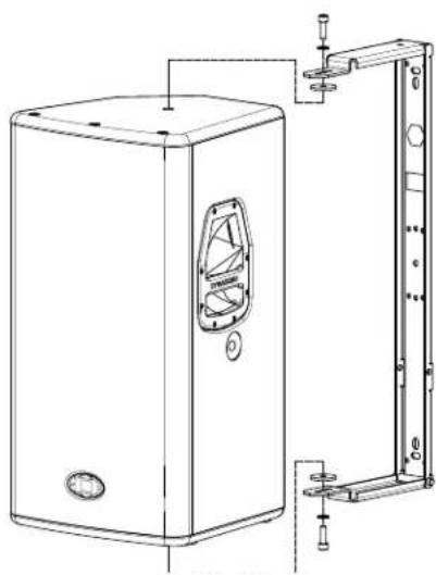 DYNACORD D-Lite D8 - Montageanleitung: - 2