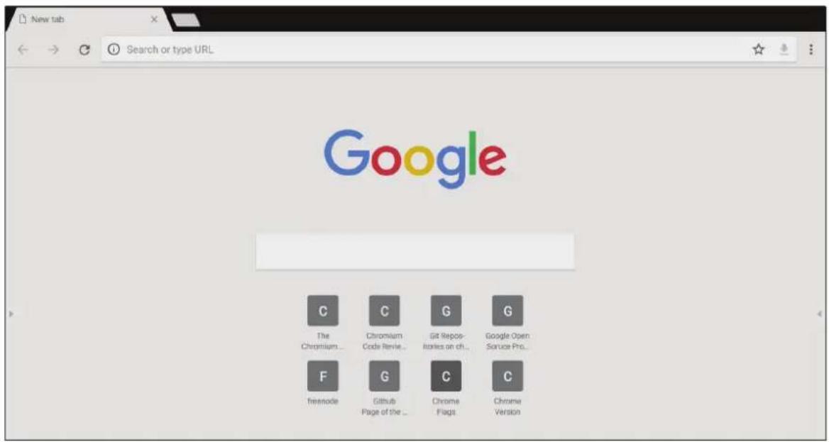 New tab Search or type URL Google C The Chromium ... F Freenode C Chromium Code Revile ... G G Git Repos-Requests on ch... G G G Chrome Flags C Chrome Open Source Pro... Chrome Version