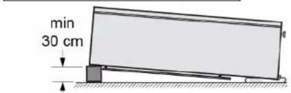 min 30 cm