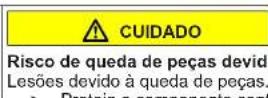 BOSCH KIF52AFF0 - Substituir a dobradiça plana - 6