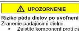 BOSCH KIF52AFF0 - Výmena plochého závesu - 8