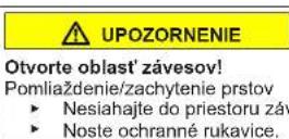 BOSCH KIF52AFF0 - Výmena plochého závesu - 6