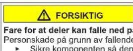 BOSCH KIF52AFF0 - Utskiftning av flat hengsel - 8