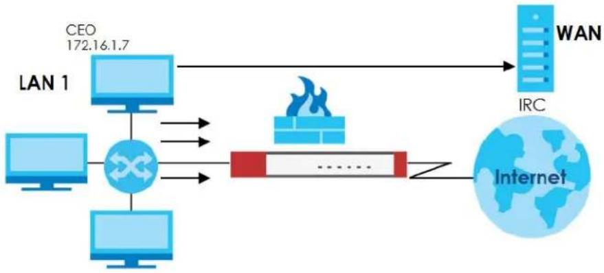 ZYXEL USG Flex 200 - Security Policy Example Applications - 2