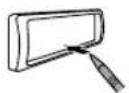 JVC KD-DB622BT - Frontpanel - 3