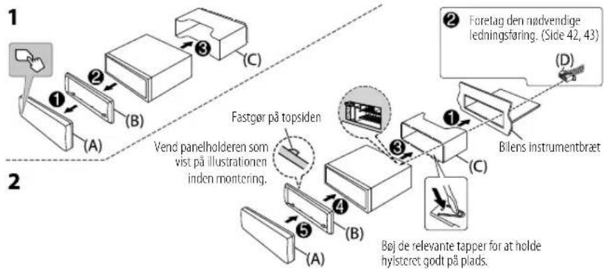 JVC KD-DB622BT - Grundlæggende fremgangsmåde - 1