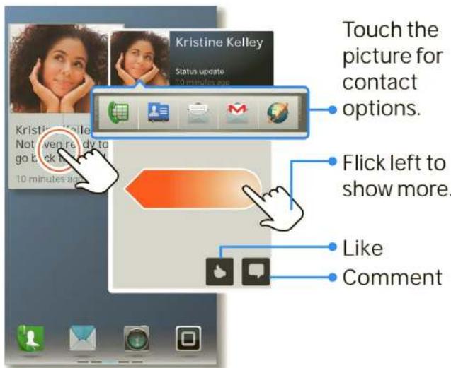 MOTOROLA Atrix 2 - Quick Start: Social Networking - 1
