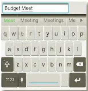 MOTOROLA Atrix 2 - Quick Start: Text Entry - 2