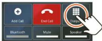 MOTOROLA Atrix 2 - Enter Numbers During a Call - 1