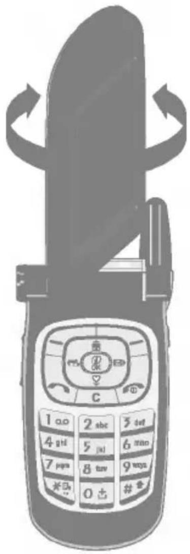 LG G7100 - Telefonens forside - 2