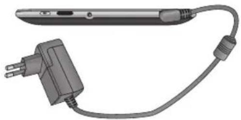 LG Optimus Pad - Opladning af batteriet - 1