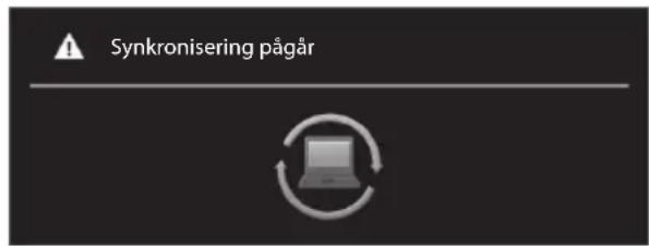 Synkronisering pågår
