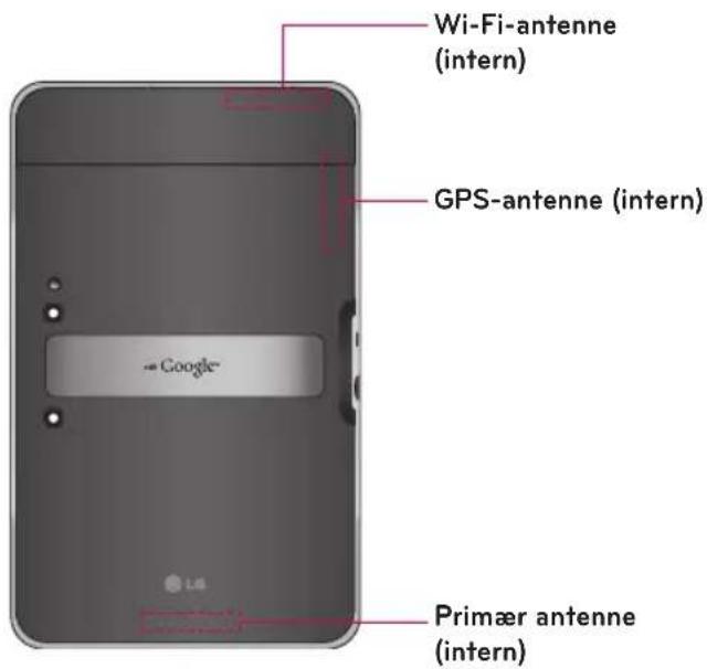 LG Optimus Pad - Sådan sikres optimal ydeevne for enheden: - 1