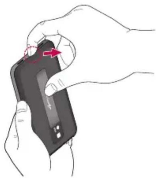 LG Optimus 2X - Installation af SIM-kortet og batteriet - 1