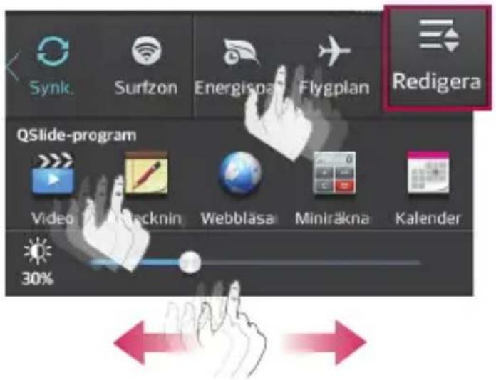 Synk. Surfzon Energispap Flygplan Redigera QSlide-program Video Backnin Webblasa Miniräkna Kalender 30%