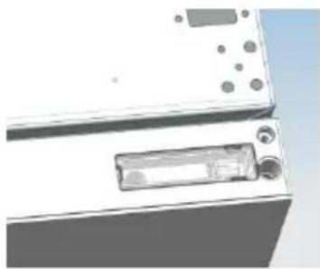CANDY CMNR 6184WWIFI - Desmontaje de la puerta del refrigerador - 2