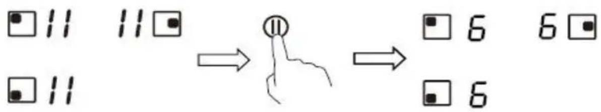 □11 11□ □11 → (11) → □6 6□ □6