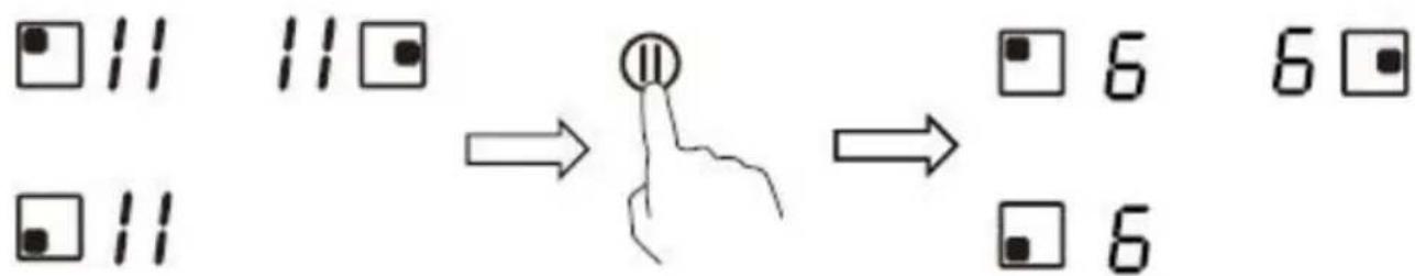 □ 11 11□ □ 11 → (□) → □ 6 6□ □ 6