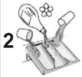 CANDY CSO14105DC3B - 8) VARVTALSVAL INDIKATORLAMPOR - 3