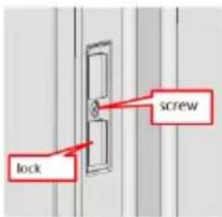 CANDY CKTOS 604WH - INVERSER LE SENS D'OUVERTURE DE LA PORTE - 5
