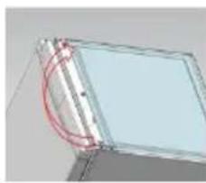 CANDY CKTOS 604WH - OBRÁCENÍ SMĚRU OTEVÍRÁNÍ DVERÍ - 2