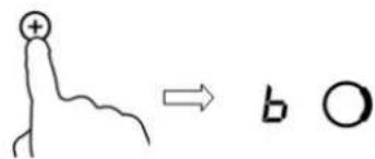 + → b O
