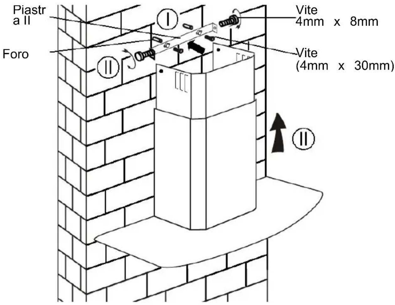 CANDY CCE60NN - INSTALLAZIONE a parete (scarico esterno) - 9