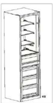 CANDY CMDNB 6186 X - Inverser l'ouverture de la porte - 7