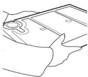 Line drawing of a mechanical component with no visible text or symbols