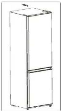 CANDY CMDNB 6186 W - Αντιστροφή της φοράς ανοίγματος των πορτών - 9