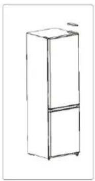 CANDY CMDNB 6186 W - Installasjon av dørhåndtak Belysning (tilbehør) - 1