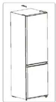 CANDY CMDNB 6186 W - Otočení zavěšených dveří - 8