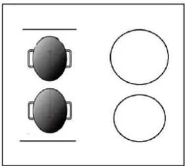 CANDY CID633C - As two independent zones - 2